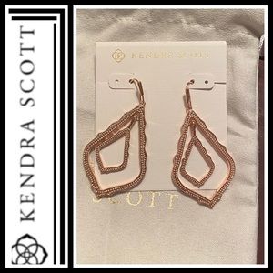 Kendra Scott Rose Gold Classic Simon Drop Earring
